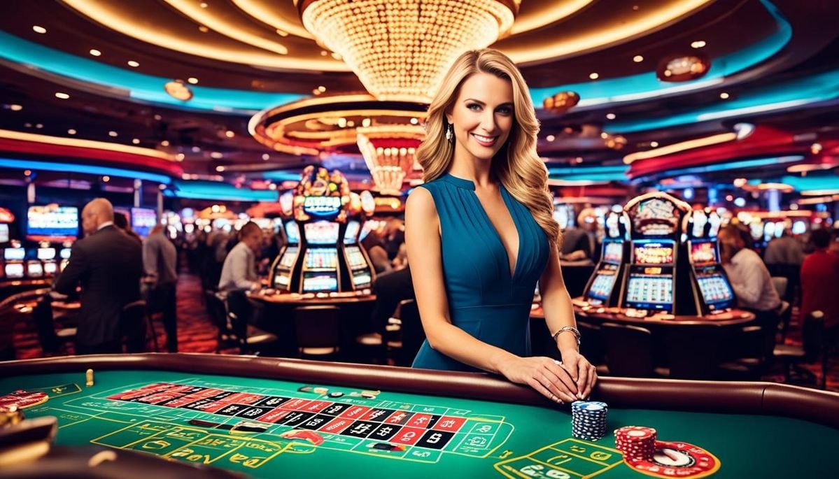 Slot game interface on dewakoin99 login showing reel layout, balance, and spin controls